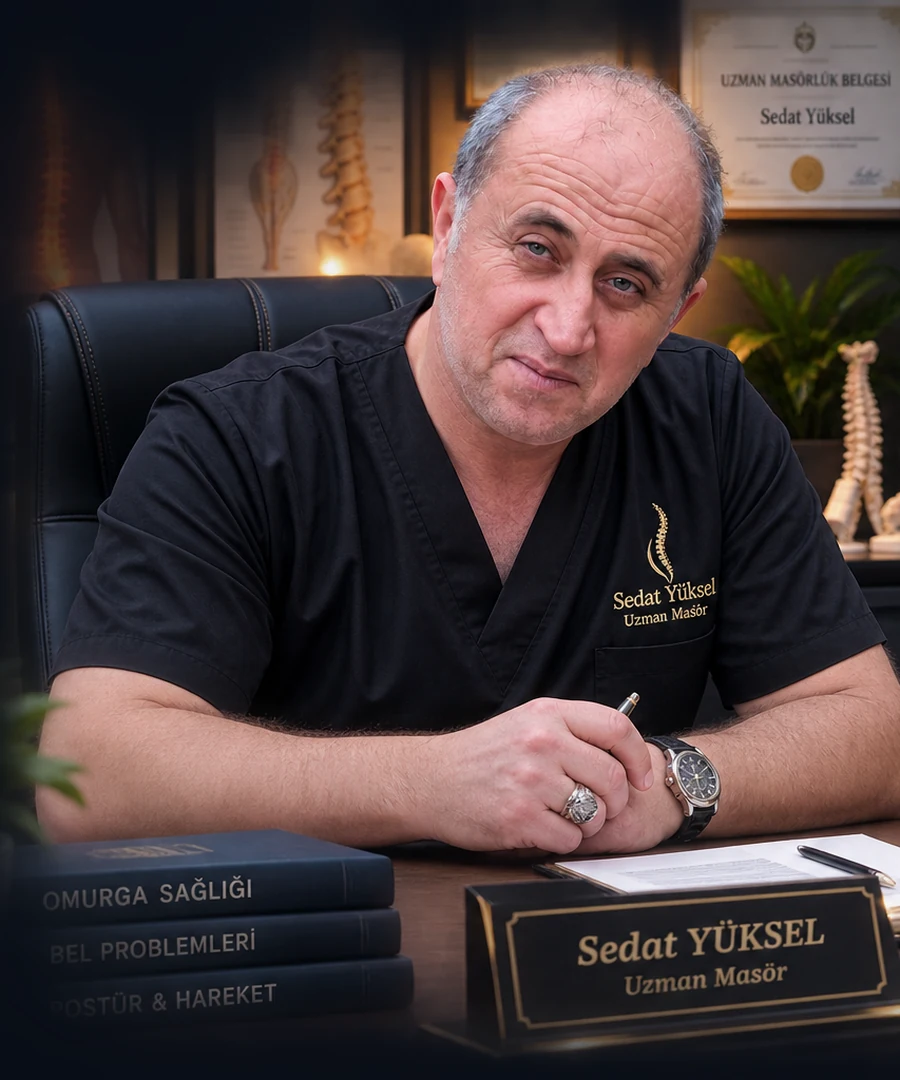 Uzman Masör Sedat Yüksel portre görseli